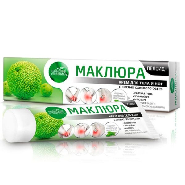 Крем для тела и ног «Маклюра Пелоид+»